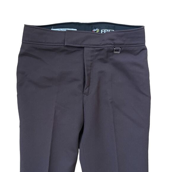 FERA Women’s Chocolate Brown Insulated Ski Pants Size 4 Zip Pockets Wide Leg - Picture 2 of 8
